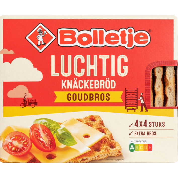 Bolletje Luchtig Knackebrod goudbros