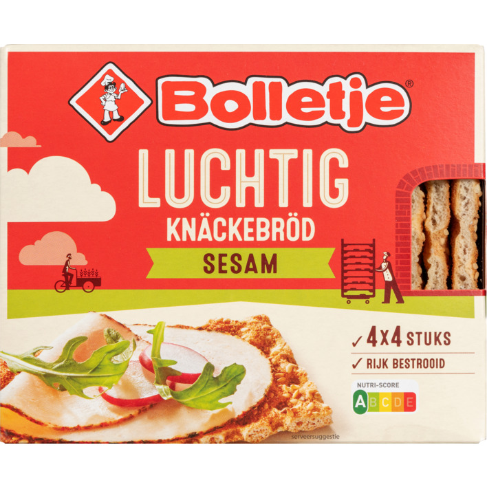 Bolletje Luchtig Knackebrod sesam