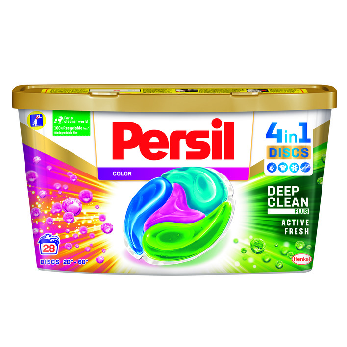 Persil Deep clean 4 in 1 discs capsules kleur