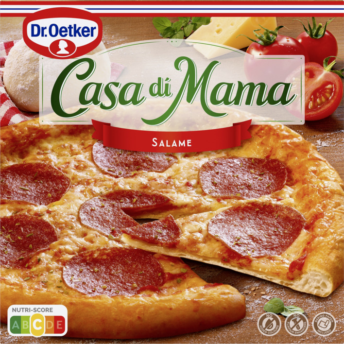 Dr. Oetker Casa di mama pizza salami