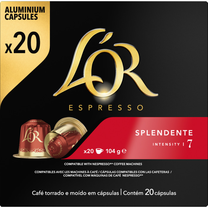L'OR Espresso splendente capsules