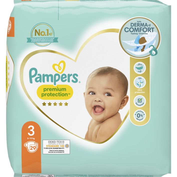 Pampers Premium protection luiers maat 3