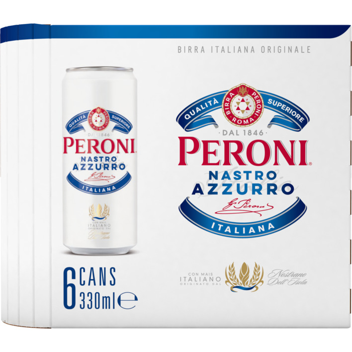 Peroni Nastro Azzurro 6-pack