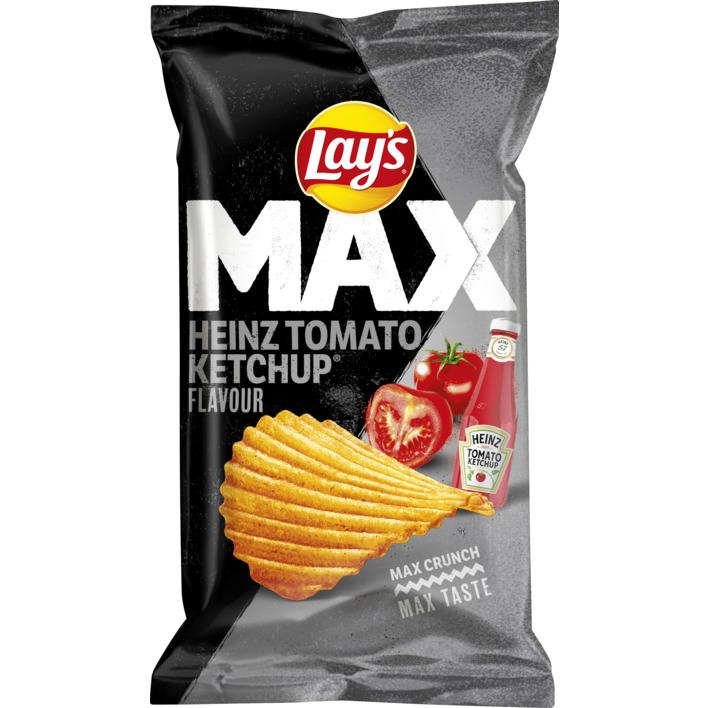 Lay's Max heinz tomato ketchup