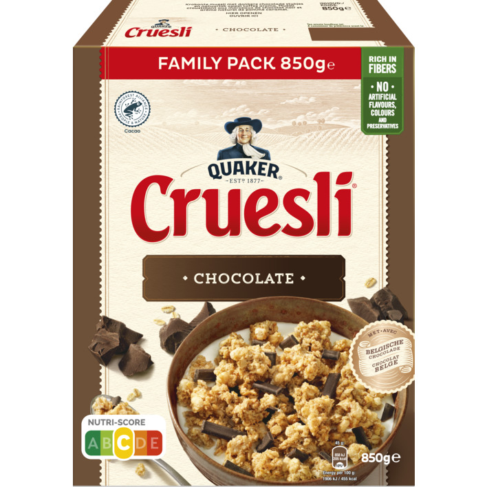 Quaker Cruesli chocolate value pack