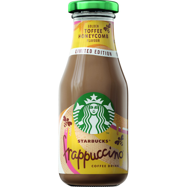 Starbucks Frappuccino sip on sunshine