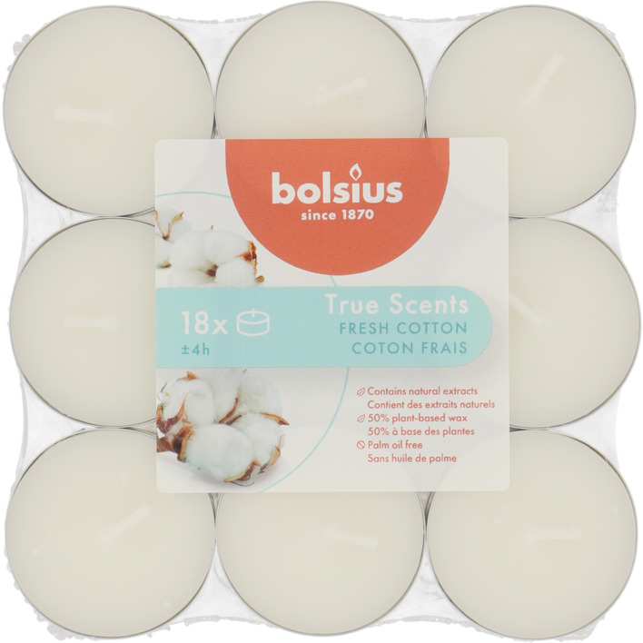 Bolsius Geurtheelichten fresh cotton
