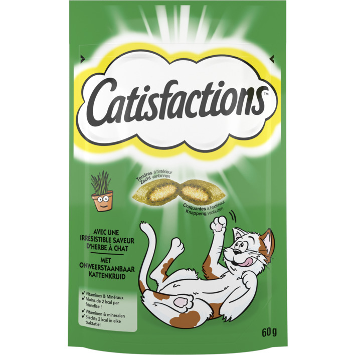 Catisfactions Kattensnack kattenkruid
