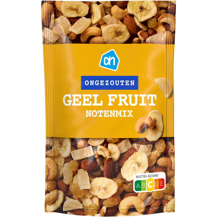 AH Geel fruit notenmix ongezouten