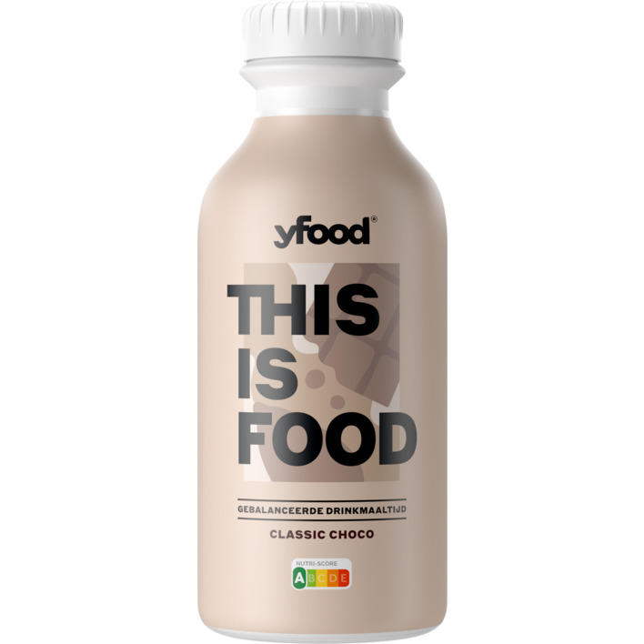 Yfood This is food drinkmaaltijd classic choco