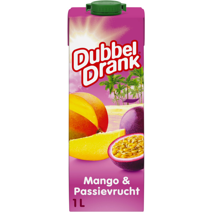 DubbelDrank Mango & passievrucht