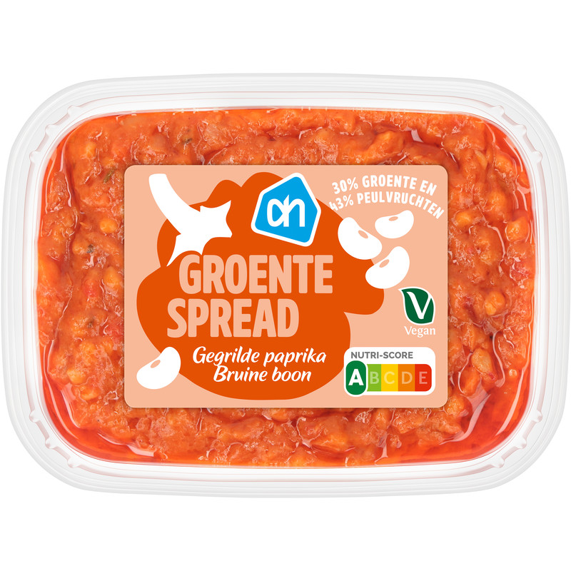 AH Terra Plantaardig groentespread paprika
