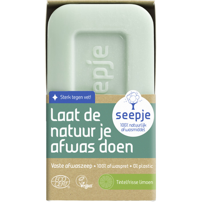Seepje Vaste afwaszeep tintelfrisse limoen