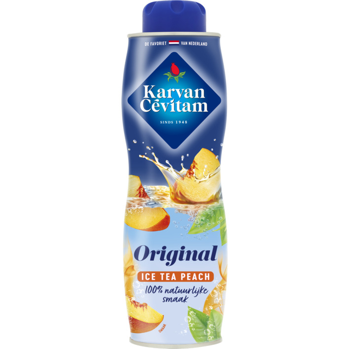 Karvan Cévitam Original ice tea peach siroop