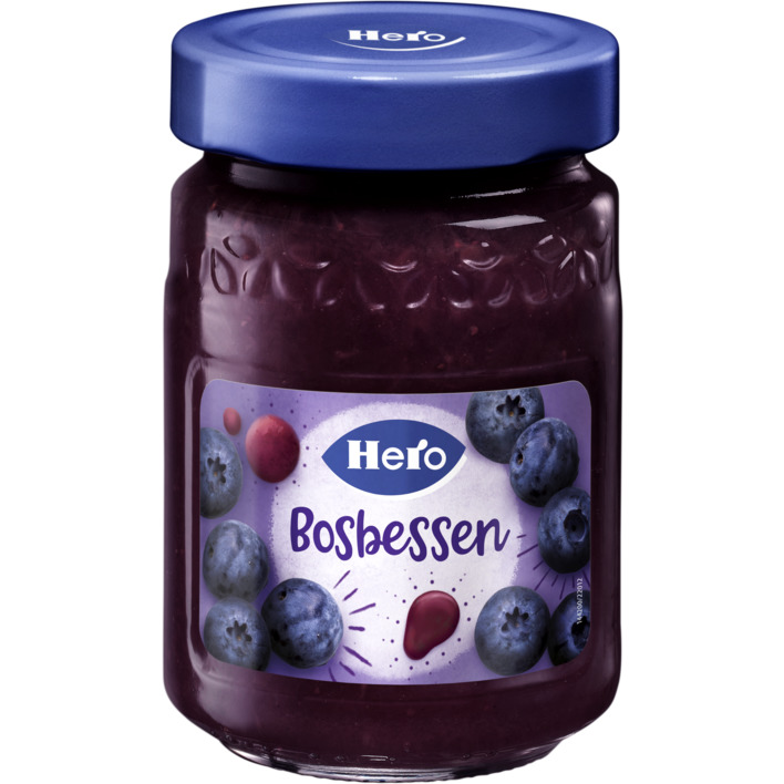 Hero Fruitspread blauwe bessen