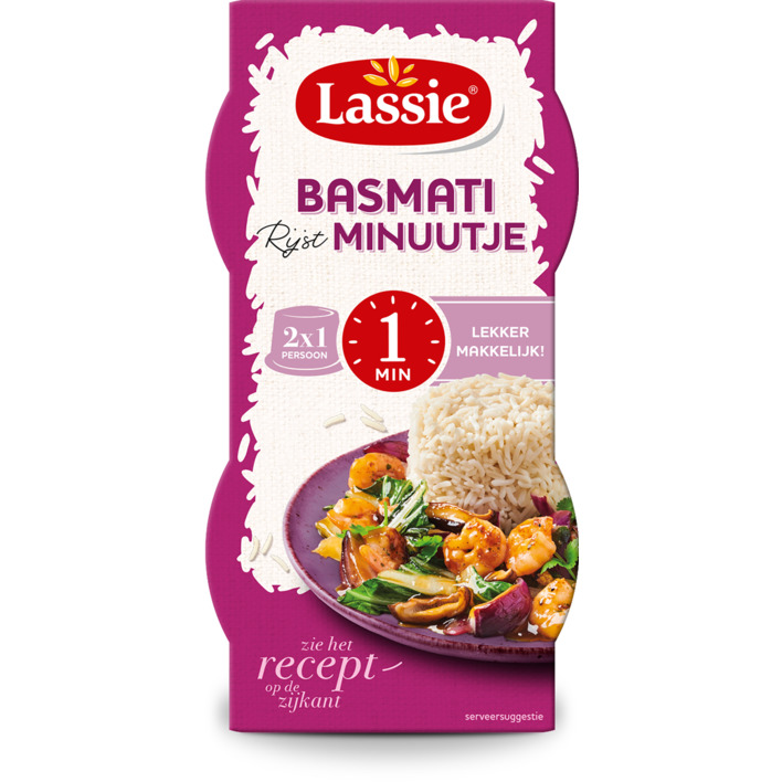 Lassie Basmati rijst minuutje