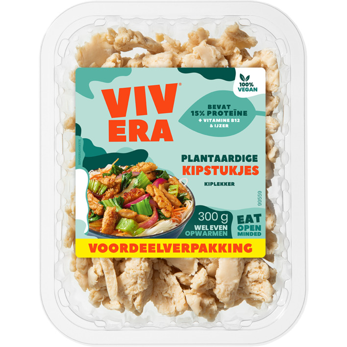 Vivera Plantaardige kipstukjes voordeelpak