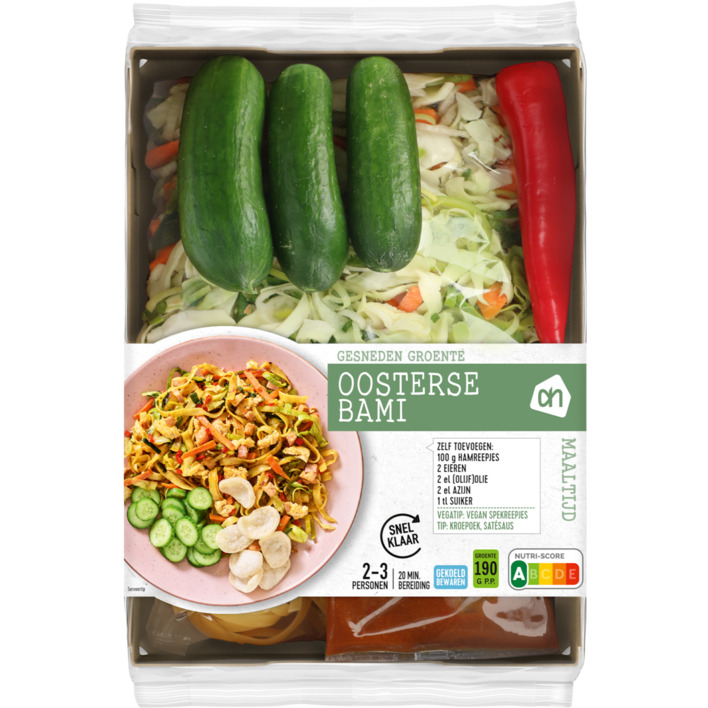 AH Gesneden verspakket bami