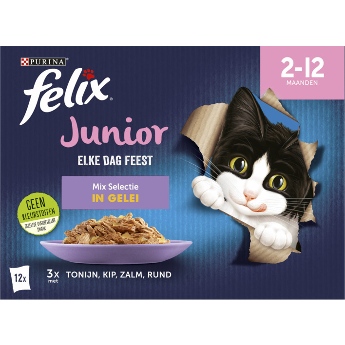Felix Elke dag feest junior mix selectie gelei