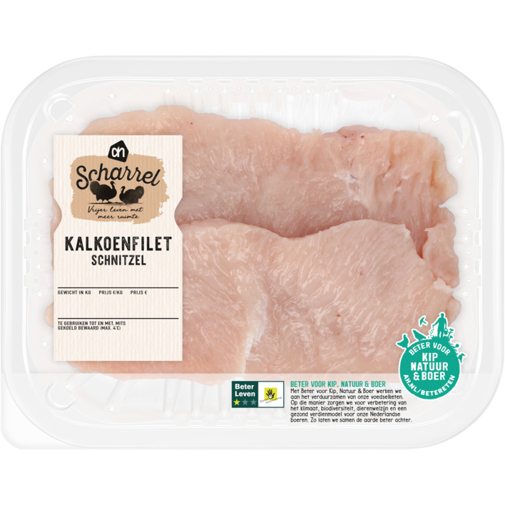 AH Kalkoenfilet schnitzel