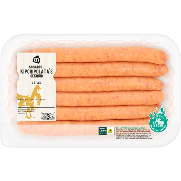 AH Scharrel kipchipolata gekruid