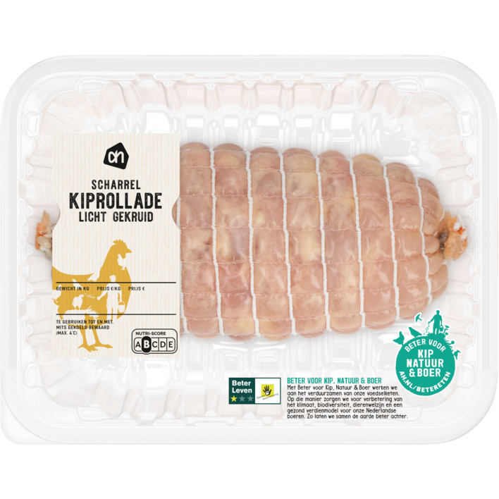 AH Scharrel kiprollade licht gekruid