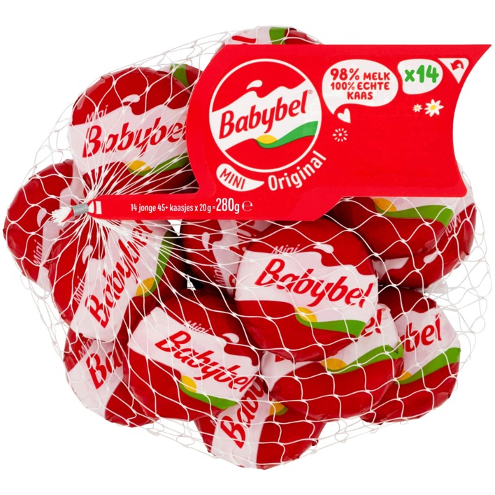 Babybel 14 jonge 45+ kaasjes
