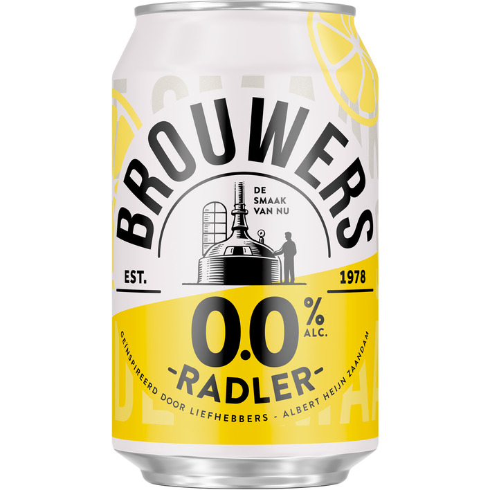 Brouwers Radler 0.0%