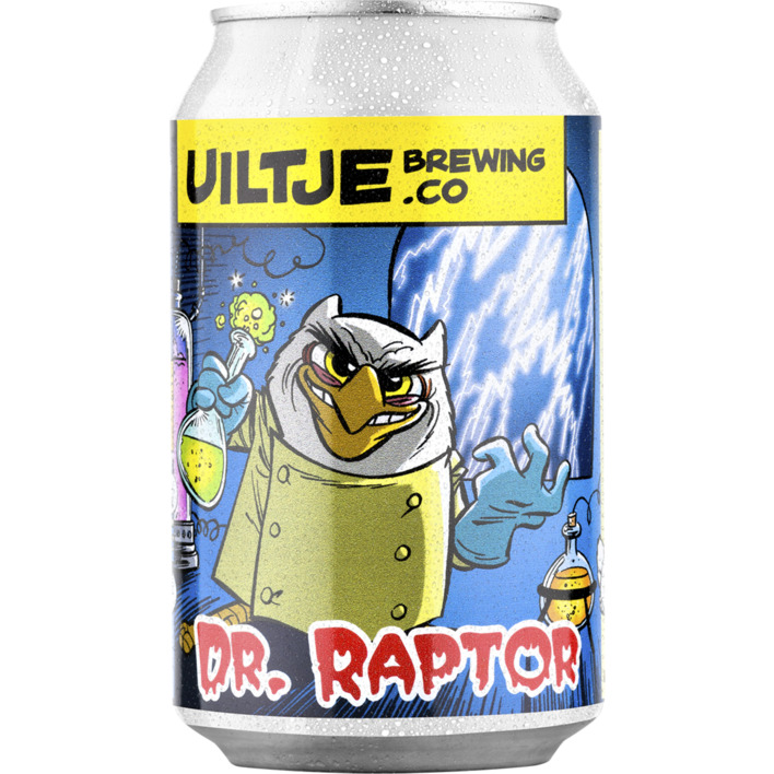 Uiltje Brewing Dr. raptor double IPA