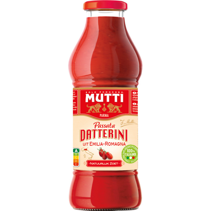 Mutti Passata datterini gezeefde tomaten