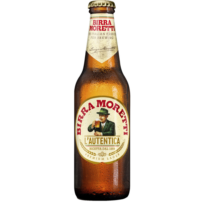 Birra Moretti L'autentica bier