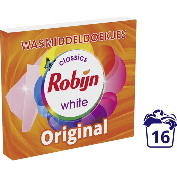 Robijn Wasmiddeldoekjes color