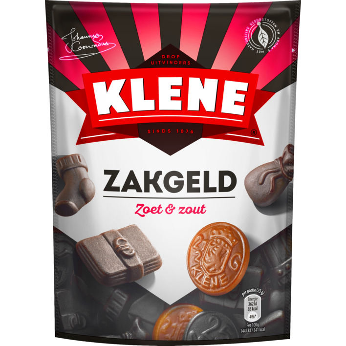 Klene Zakgeld zoet & zout