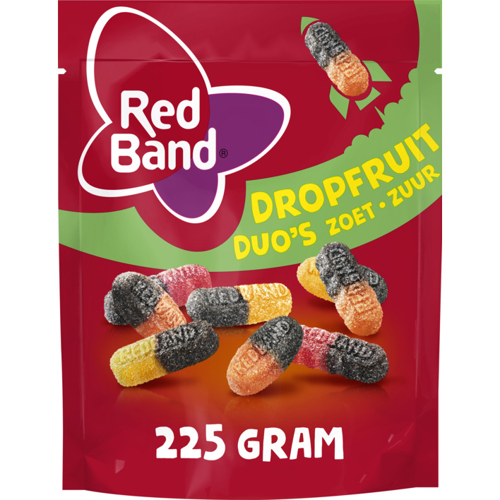 Red Band Dropfruit duo's zoet zuur