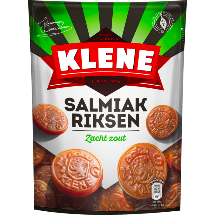 Klene Salmiak riksen zacht zout