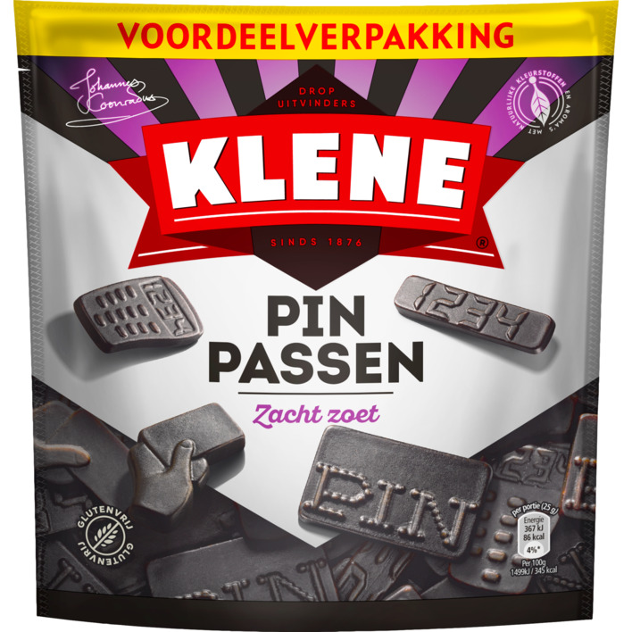 Klene Pinpassen zacht zoet voordeelverpakking