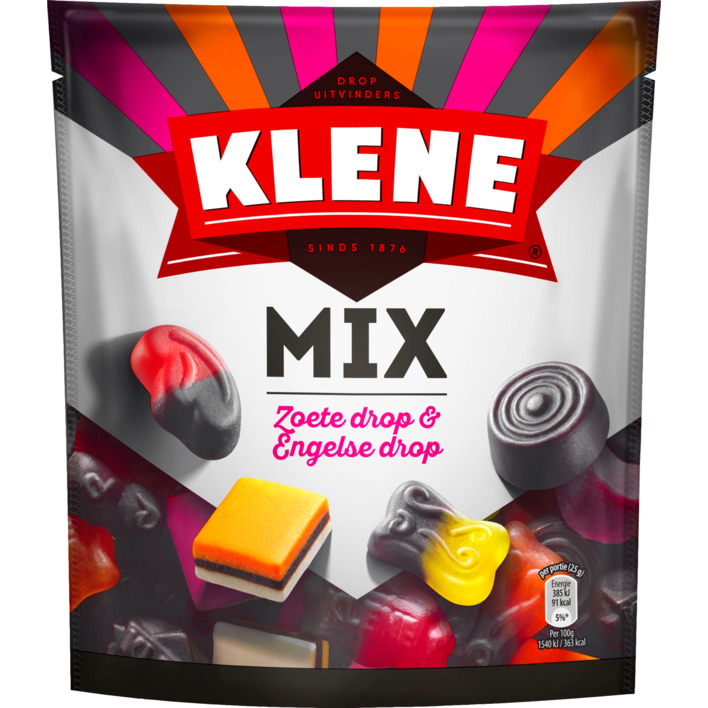 Klene Mix zoete & Engelse drop