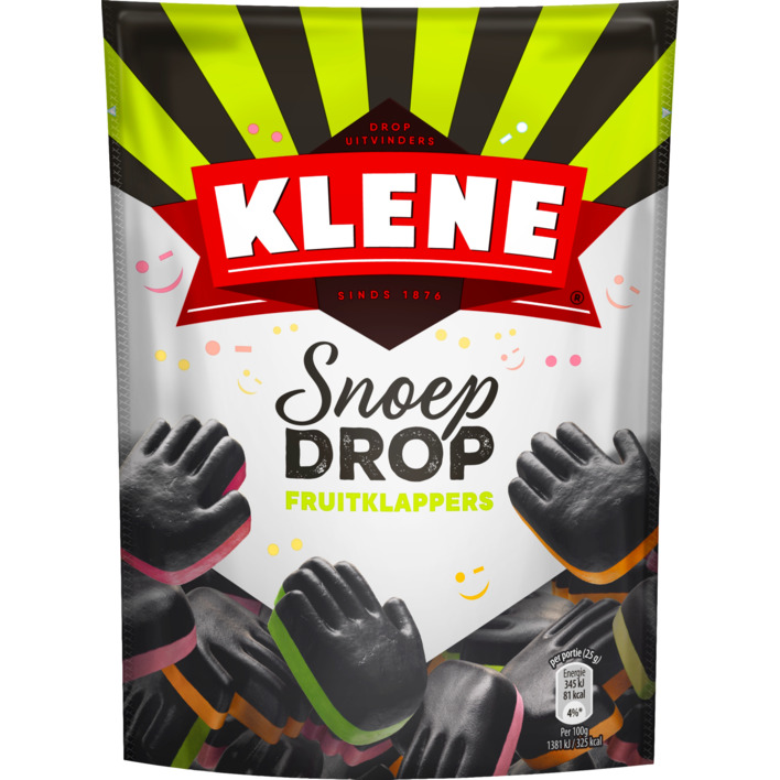 Klene Snoepdrop luchtige fruitklappers