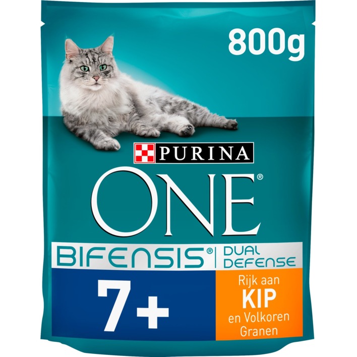 Purina ONE Senior rijk aan kip