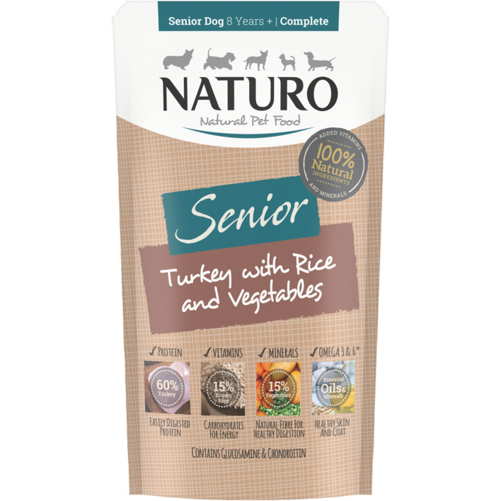 Naturo Senior turkey & rice