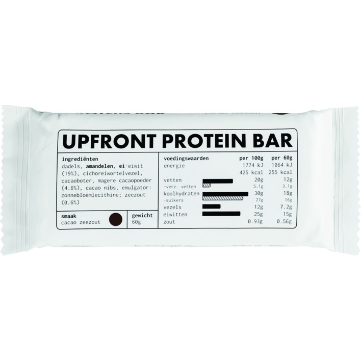 Upfront Eiwitreep salted brownie