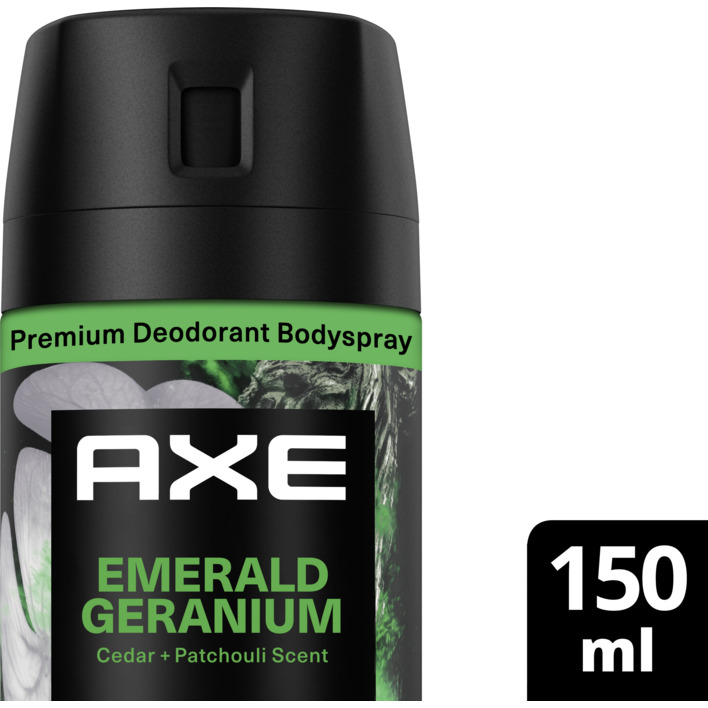 Axe Green geranium deodorant bodyspray