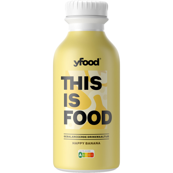 Yfood This is food drinkmaaltijd happy banana
