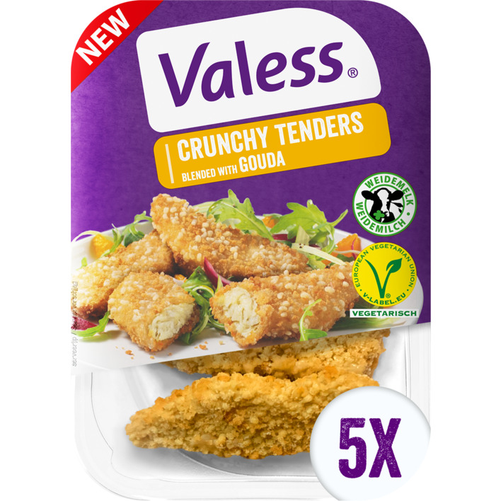Valess Vegetarische crunchy tenders Gouda
