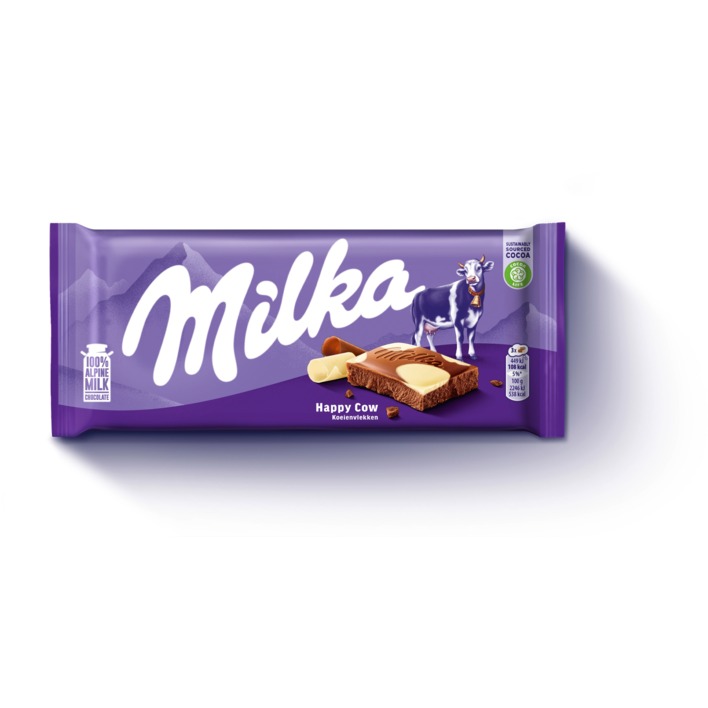 Milka Chocoladereep koeienvlekken