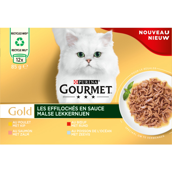 Gourmet Gold malse lekkernijen kip zalm rund