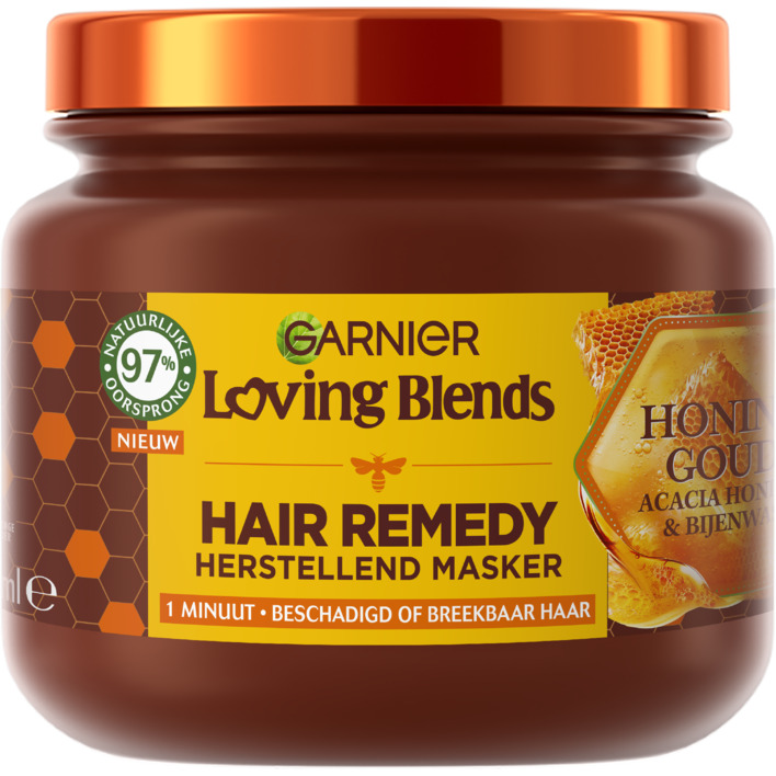 Loving Blends Hair remedy honing goud masker