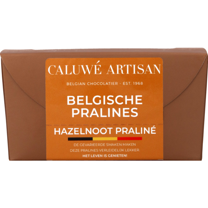 Caluwé Artisan Belgische pralines hazelnoot praliné