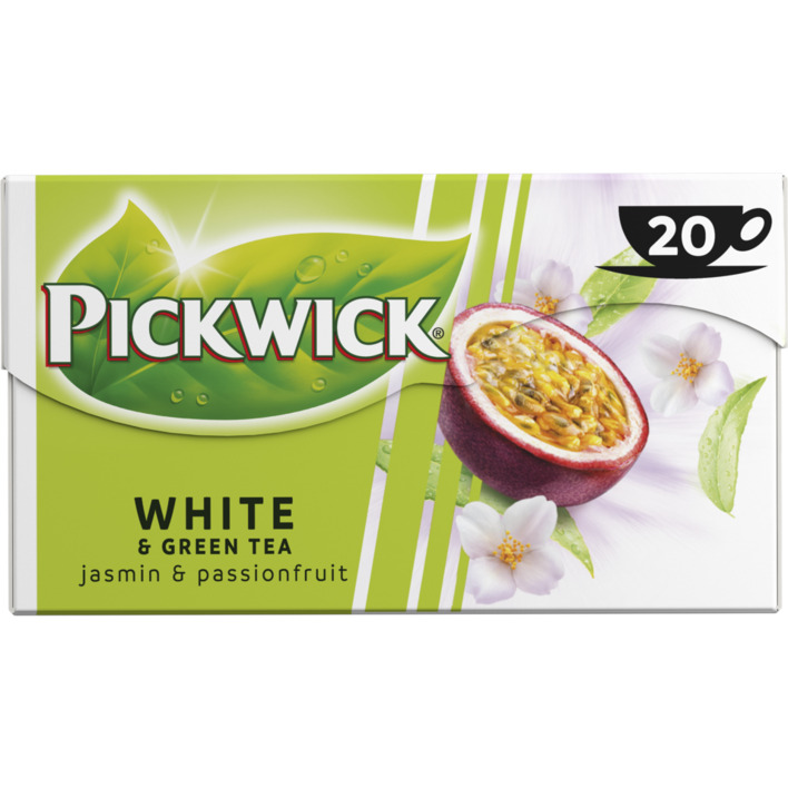 Pickwick Jasmin passionfruit witte en groene thee