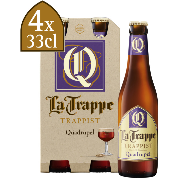 La Trappe Trappist quadrupel 4-pack